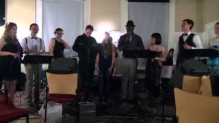 Round Midnight Cover - by Thelonious Monk, arr. New York Voices, Point of Departure