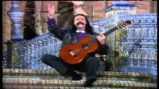 Inauguración Canal Sur. Sevilla: Luis Gordillo (pintor) y Juan Diego