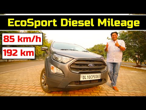 Fuel economy run with the Ford Ecosport Diesel 