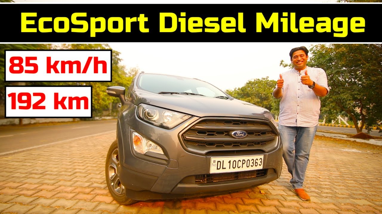 Fuel economy run with the Ford Ecosport Diesel Fuel economy run with the Ford Ecosport Diesel