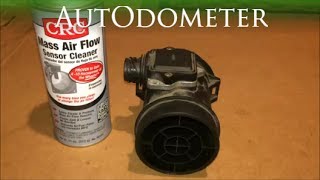 How to clean a Mass Air Flow Sensor || 1997 BMW 328is e36