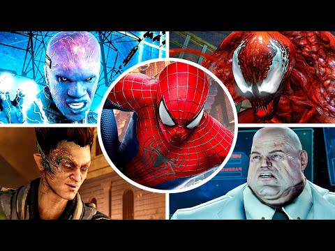 The Amazing Spider-Man 2 - All Boss Fights & Ending with Cutscenes (Gameplay in 4K ULTRA HD)