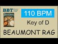 Beaumont Rag  - 110 BPM bluegrass backing track