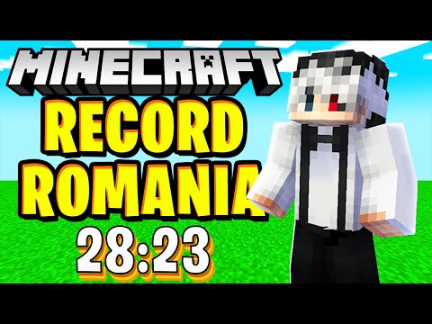 MINECRAFT 1.16 SPEEDRUN!  I made a record in ROMANIA 🇷🇴