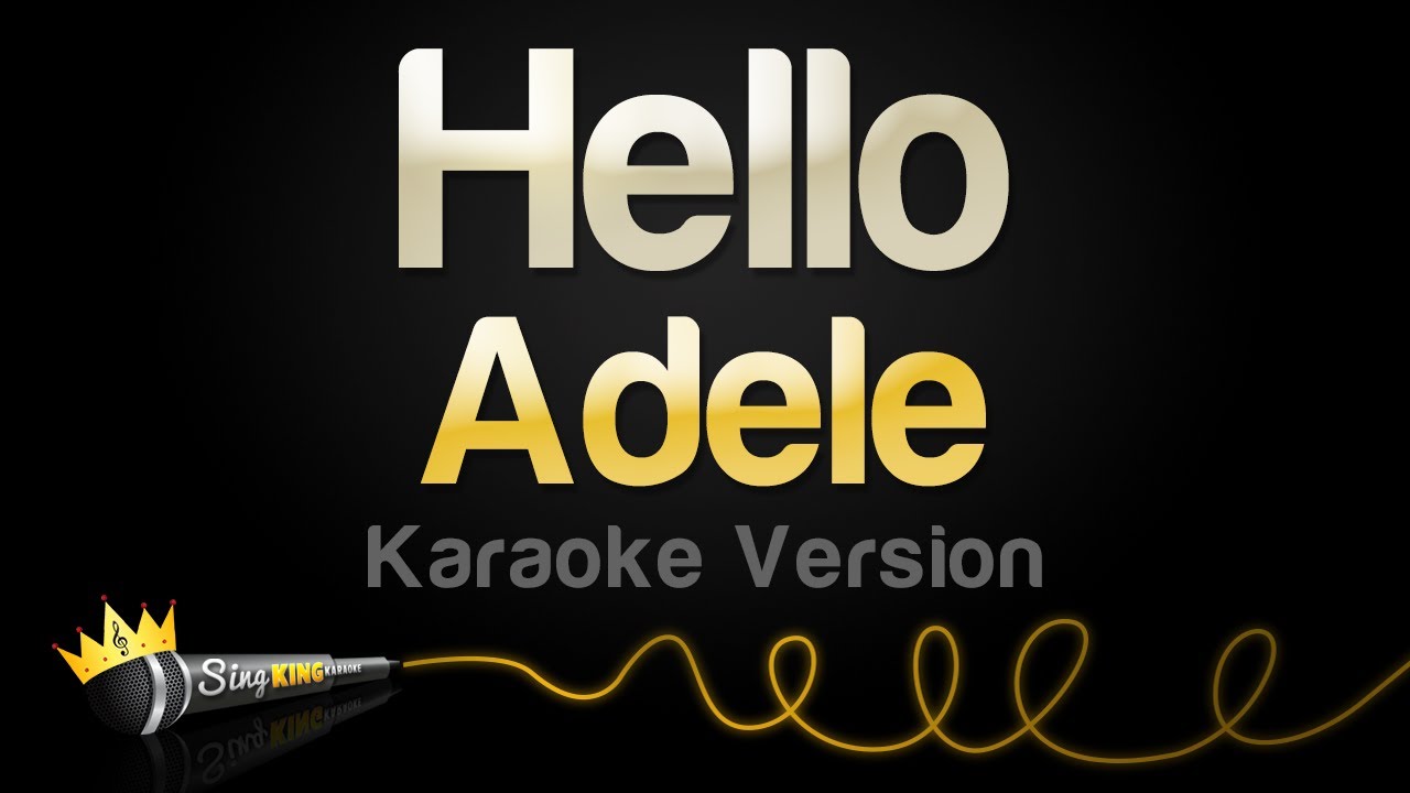 Adele - Hello (Karaoke Version)