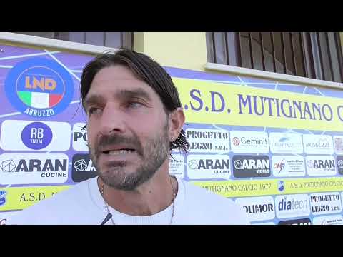 Calcio Promozione|Mutignano - Mosciano 1-2, intervista Walter Piccioni