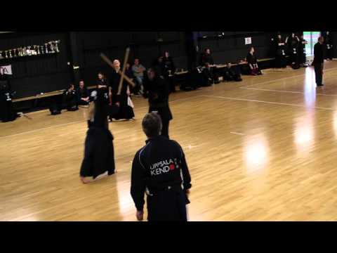 Kendo SM 2015, Lag - LBK(White) vs Wäsby(Red)