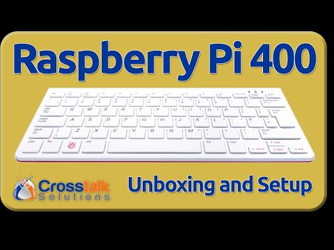 Raspberry Pi 400 - Unboxing and setup