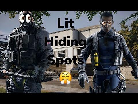 5 Hiding Spots In Rainbow Six Seige at House for Custom Games