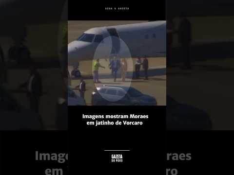 Imagens mostram Moraes em jatinho de Vorcaro após contrato de R$ 50 milhões #alexandredemoraes