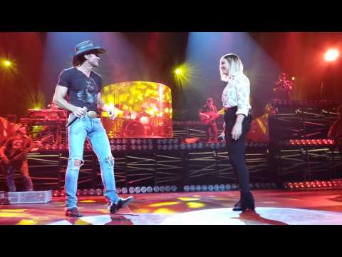 Tim McGraw and Gracie McGraw