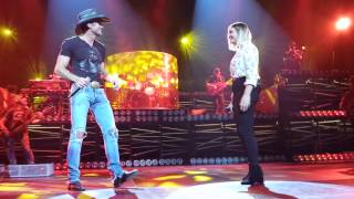 Tim McGraw and Gracie McGraw