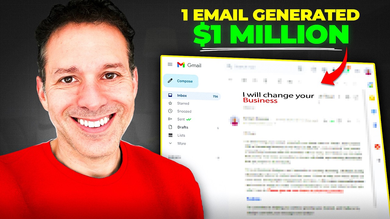 How I built a 1 person, $1 million business with just 1 email at 51