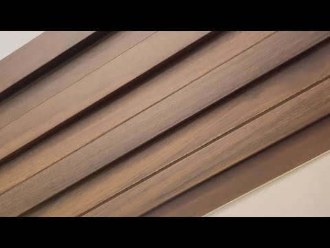 Стеновые панели рейки Каштан под дерево доски WPC 165х3000х23мм декоративная 3Д рейка для стен композит - фото 1 - id-p2136453003