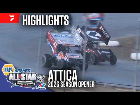 Thumbnail for 2026 All Star Sprints at Attica Raceway Park | Highlights by Car