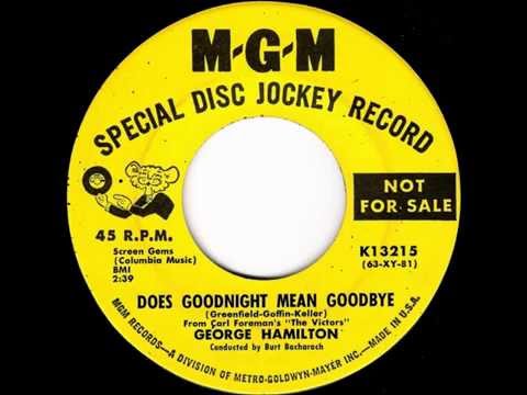 George Hamilton - Does Goodnight Mean Goodbye