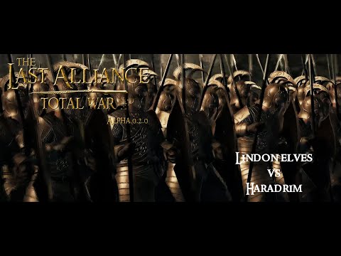 The Last Alliance | Haradrim vs Lindon Elves | Shogun 2 Total War | Total War  Machinima