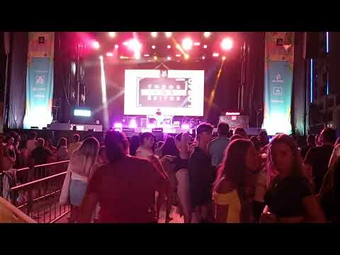 Epic Night Beach Concert in Spain 🌊 | Live DJ & Singer Performance | Dance Party 2025