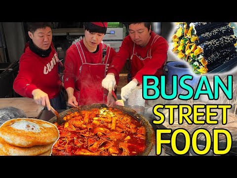 TRADITIONAL Korean STREET FOOD Market Tour in Busan South Korea