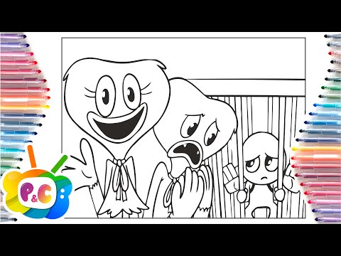 Kissy Missy and a twin sister Coloring page/Alan Walker - Fade [COPYRIGHTED NCS Release]