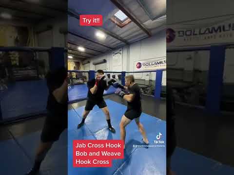 Boxing – Jab Cross Hook Bob and Weave Hook Cross