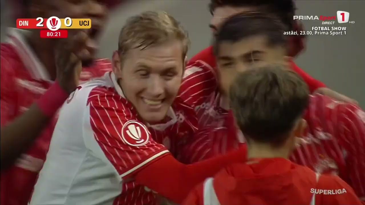 Dinamo București vs Universitatea Cluj Highlights