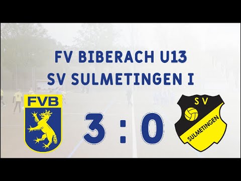FV Biberach D-Jugend besiegt SV Sulmetingen I mit 3:0 - erfolgreicher Start in die Rückrunde