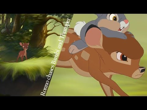 Bambi 2 - Ronno chases Bambi and Thumper (HD)