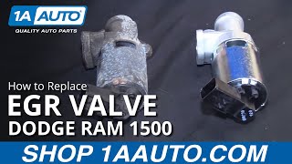 How to Replace EGR Valve 04-08 Dodge Ram 1500 V8 5.7L