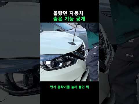아무도 안 알려준 자동차 비밀 기능이에요!