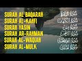 Murottal Quran Merdu - Surah Al Baqarah, Al Kahf, Yasin, Ar Rahman, Al Waqiah, Al Mulk