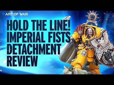 NEW Imperial Fists Emperor's Shield Detachment Review