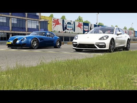 Thumbnail for Wiesmann GT MF5 vs Porsche Panamera Turbo at Monza Full Course 1966 by Wiesmann