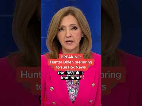 BREAKING: Hunter Biden preparing to sue Fox News