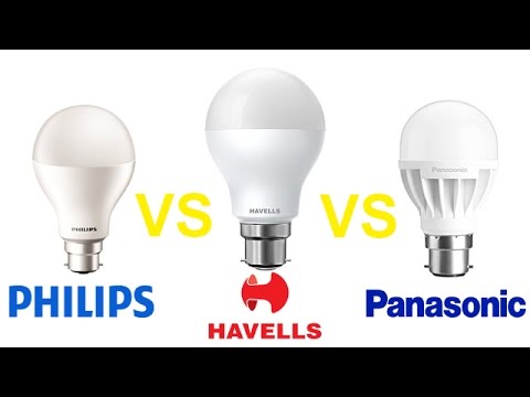 Philips vs havells vs panasonic led bulb