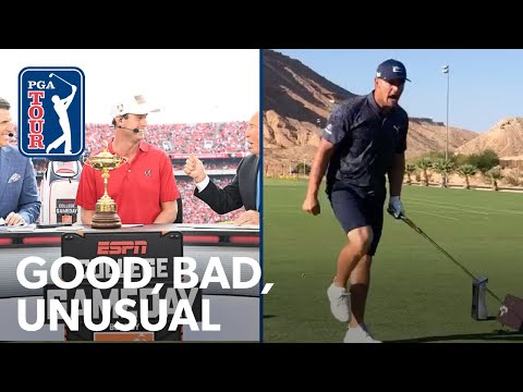 Bryson impresses in World Long Drive, English brings the Ryder Cup, Burns wins