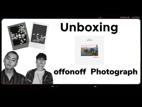 ✧Unboxing offonoff Photograph✧