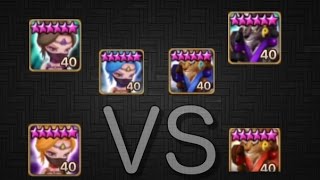 Triple Assassins vs Triple Beast Monks - Summoners War