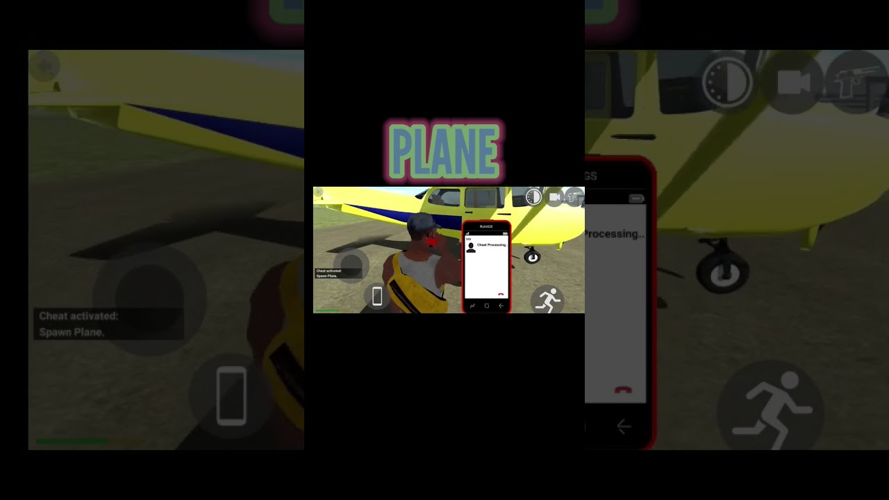 Indian Bikes Driving 3D || Plane Cheat Code #shorts #viral #trending #short #indianbikedriving3d