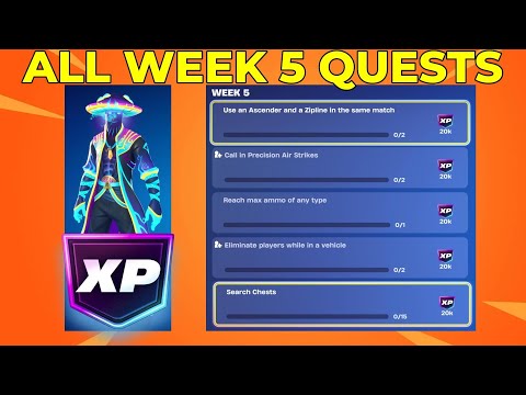 How to EASILY Complete Week 5 Weekly Quests - ALL Stages!