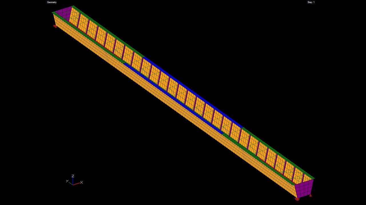 7. Tub girder buckling (Marcy Bridge), top lateral bracing