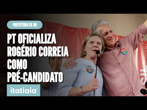 PT OFICIALIZA ROGÉRIO CORREIA COMO PRÉ-CANDIDATO À PREFEITURA DE BH EM 2024