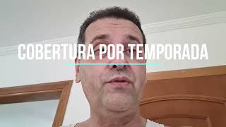 Cobertura para até 12 pessoas, para locação por temporada na Praia da Enseada no Guarujá