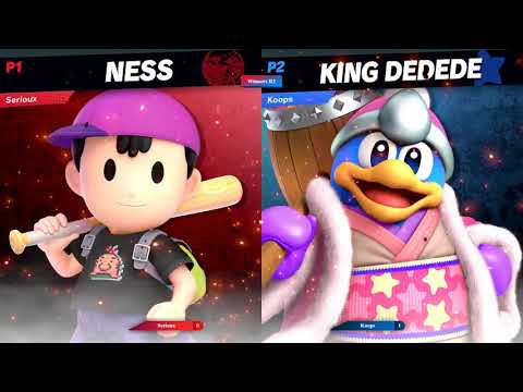 [MURCIA] Smash Murloc - Serioux (Ness) VS Koops (Rey Dedede) - Winners Quarter-Final