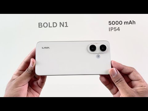 Lava Bold N1 Unboxing and Review | 5000 mAh battery | IP54