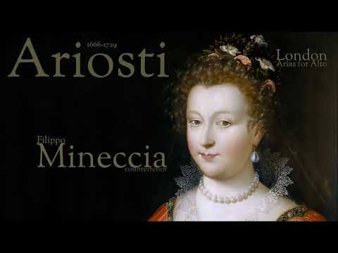 Ariosti - London Arias -  Filippo Mineccia - countertenor
