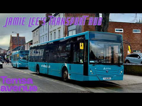 *LOUD ZF* Arriva Midlands North Temsa Avenue no 4718 on route 5 