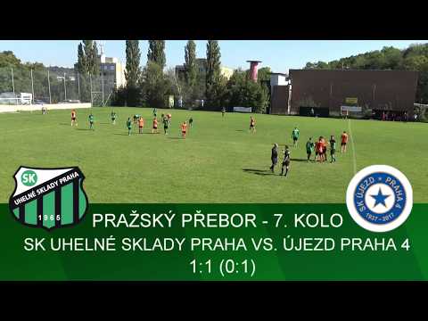 MUŽI - SK Uhelné sklady Praha vs. SK Újezd Praha 4 - 1:1 (sestřih)