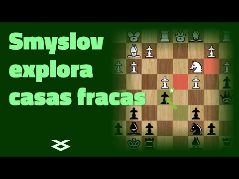 Smyslov explora casas fracas | [XadrezValle] Modelos de Estratégia 41