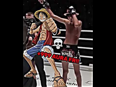 Bro is real LUFFY..... #kickboxing #boxing #mauythai #ufc #mma #gym #luffy